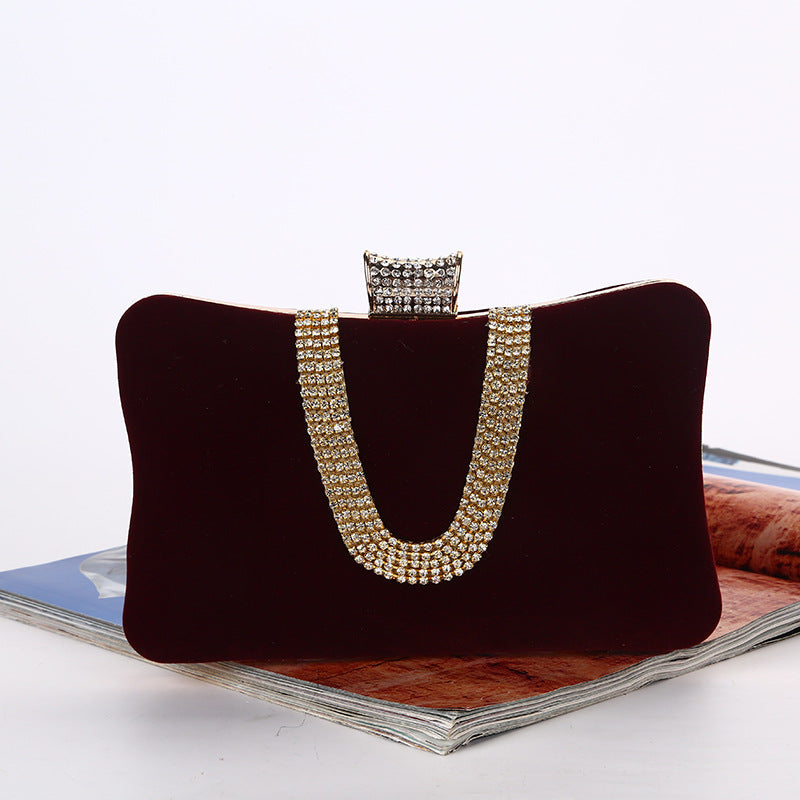 Sac en daim diamant forme Bellachicha