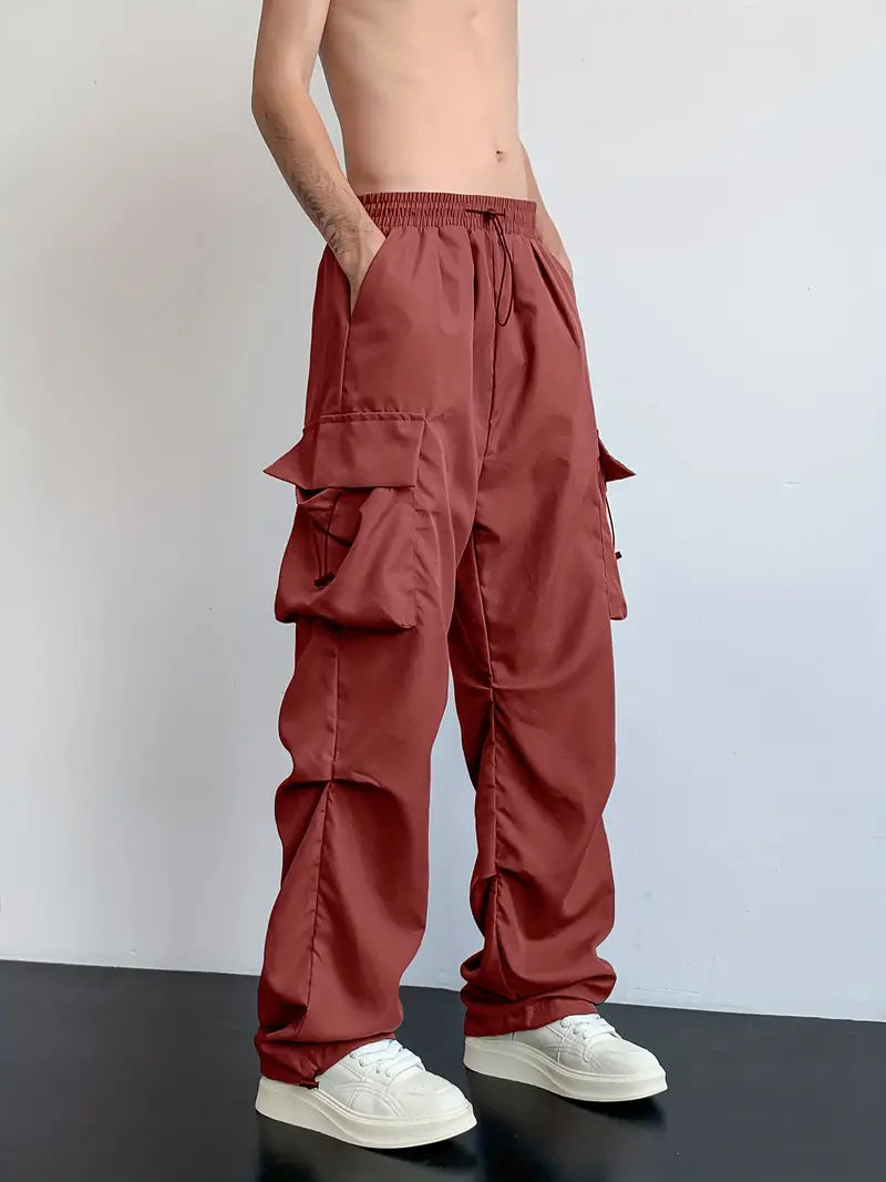 James – pantalon cargo ample avec plusieurs poches