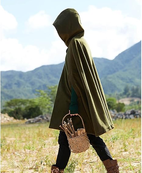 Zara - Manteau court à capuche vintage pour femme