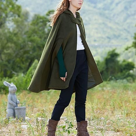 Zara - Manteau court à capuche vintage pour femme