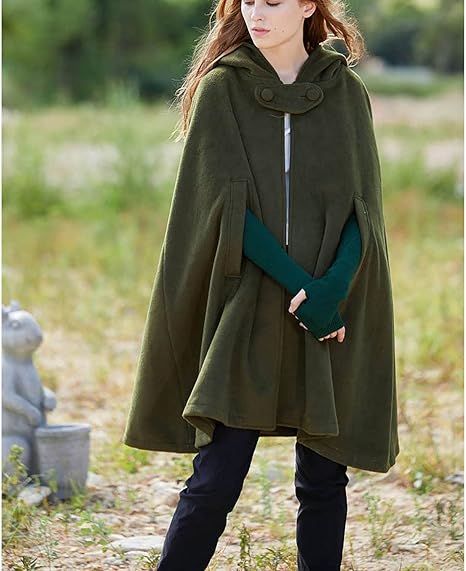 Zara - Manteau court à capuche vintage pour femme