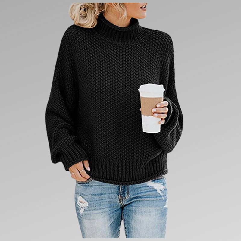 Pia - Magnifique pull en grosse maille