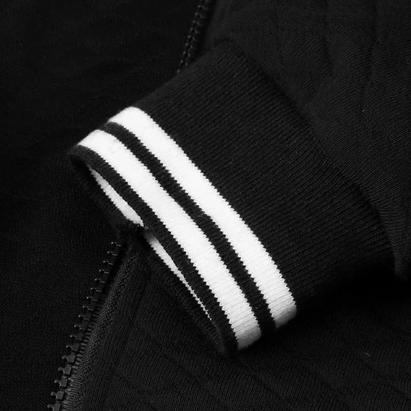 Gesteppte Bomberjacke mit Reißverschluss und Rippenbündchen