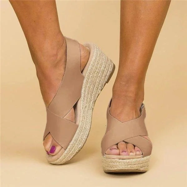 Kaye | sandales compensées