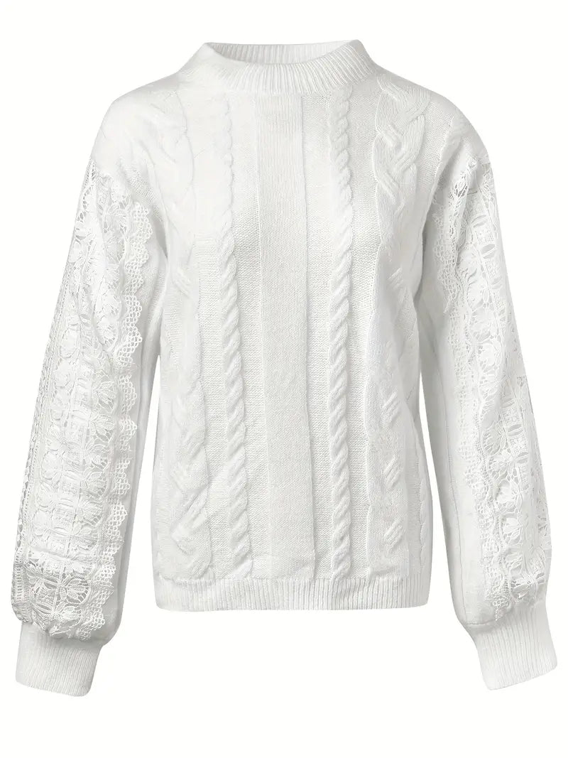 Victoria – pull en dentelle élégant