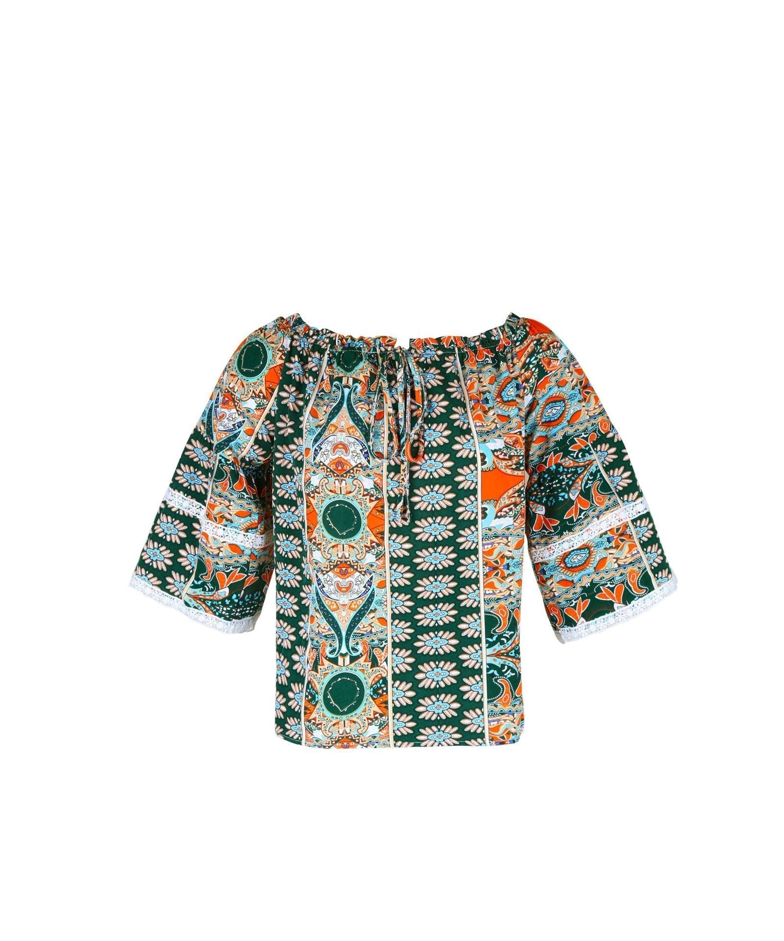 Bellachicha Damenbluse mit floralem Print