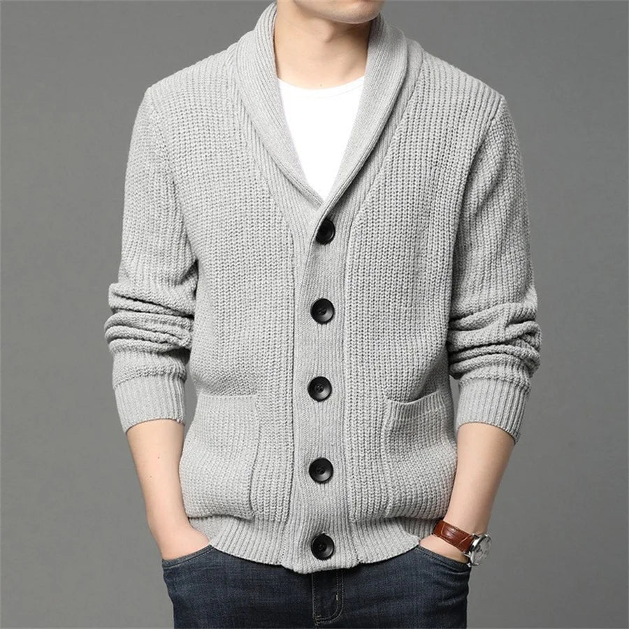 Nelson - Cardigan Homme Pull Boutonné