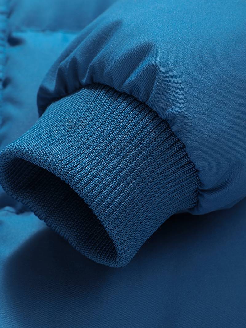 Elijah – veste matelassée décontractée au design color block