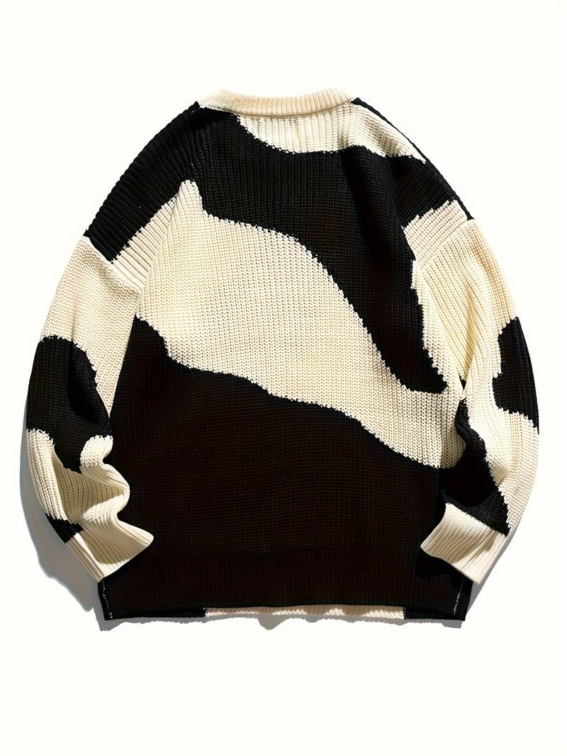 William – pull col rond élégant pour homme