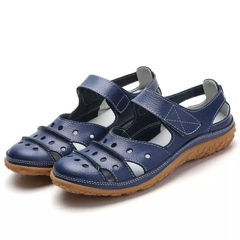 Blair – sandales orthopédiques à ressorts avec fermeture velcro confortable