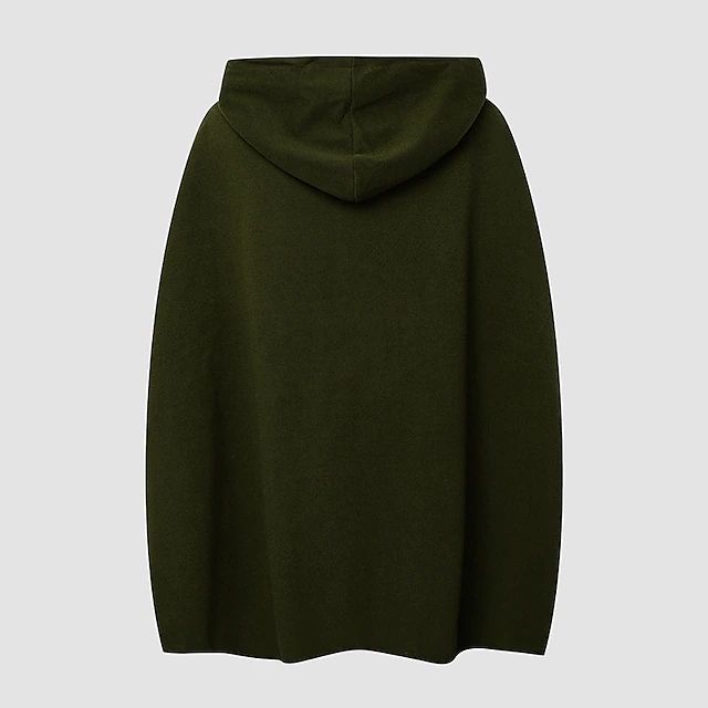Zara - Manteau court à capuche vintage pour femme