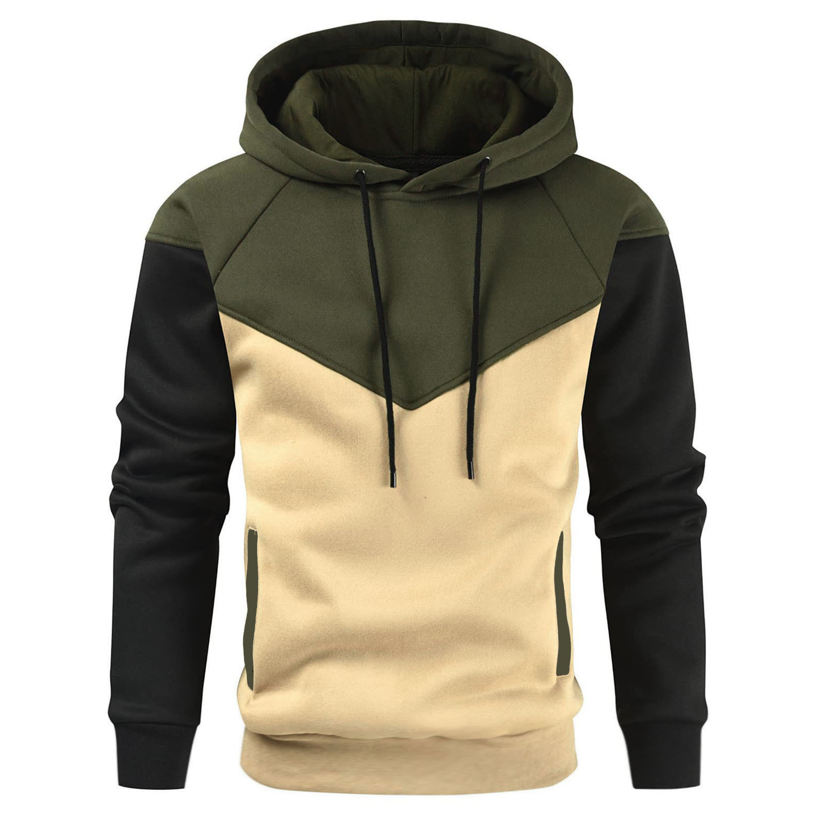 Nicolai - Sweat à capuche color-block pour homme