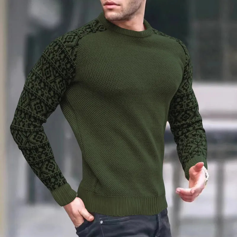 WinterEssentials - Pull col roulé homme hiver