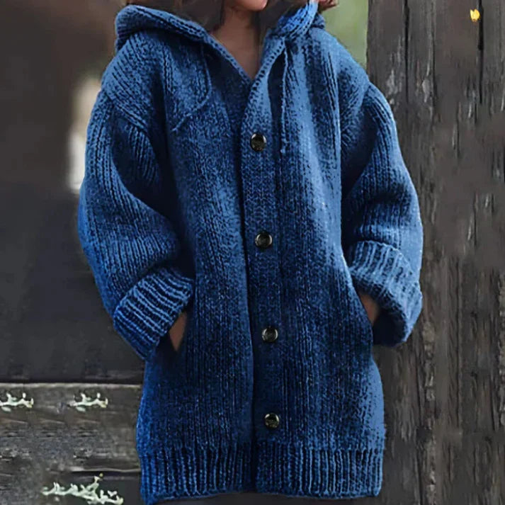 Wimara | Veste longue à capuche