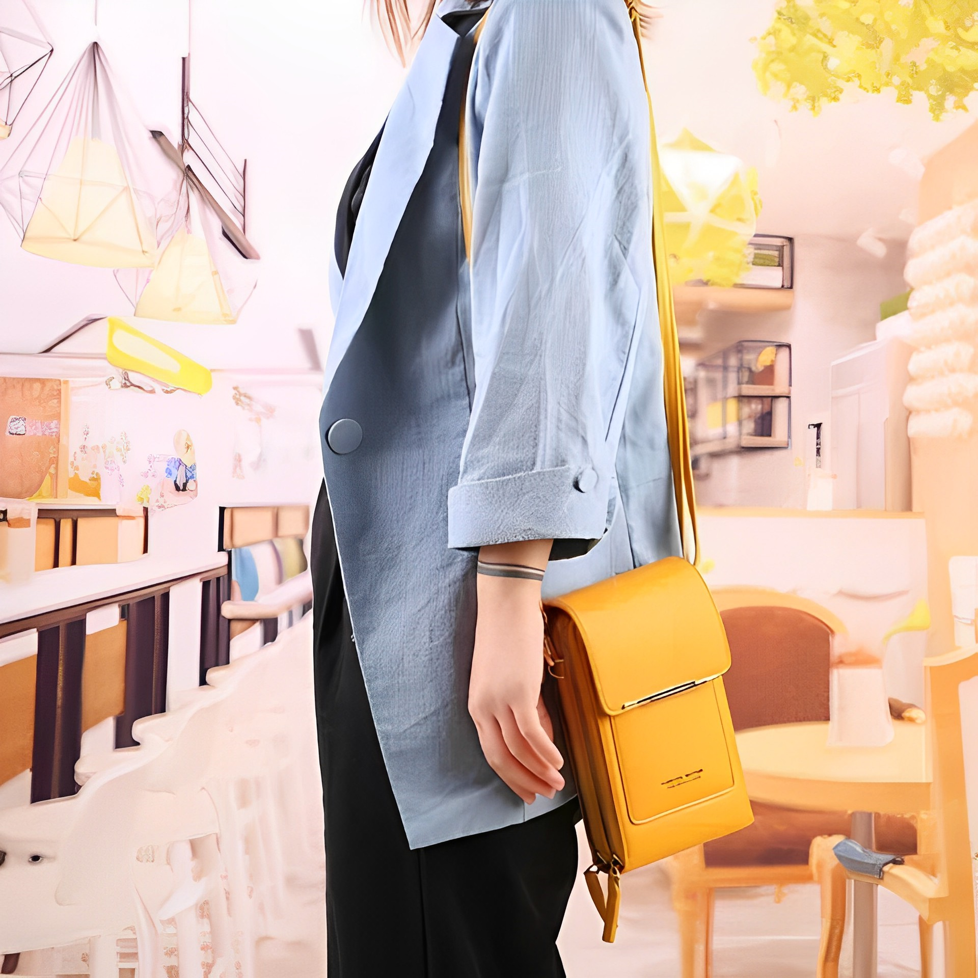 Bellachicha - Petit sac bandoulière pour téléphone