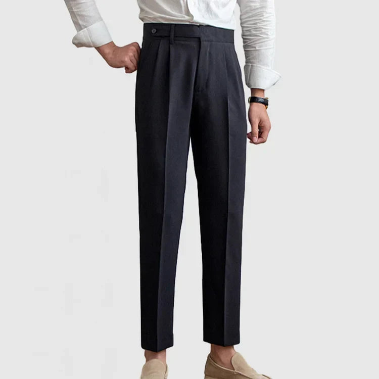 Oscar - pantalon de costume droit taille haute