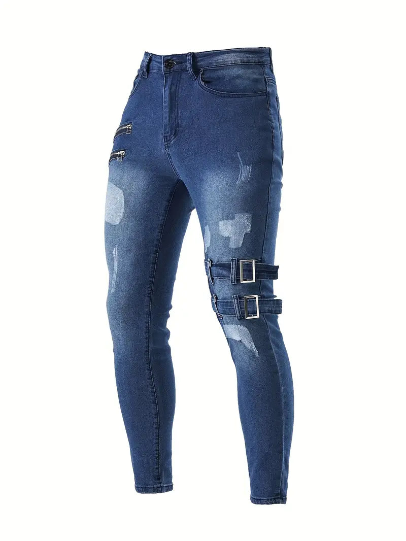 Mason – Jean biker décontracté pour homme