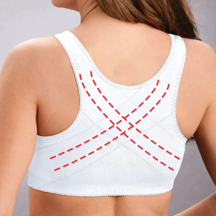 BraBrace - Soutien-gorge à fermeture frontale - soutien-gorge de maintien (1+1 gratuit)