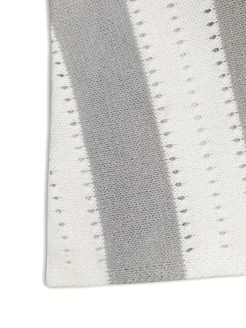 Grace – pull rayé col V