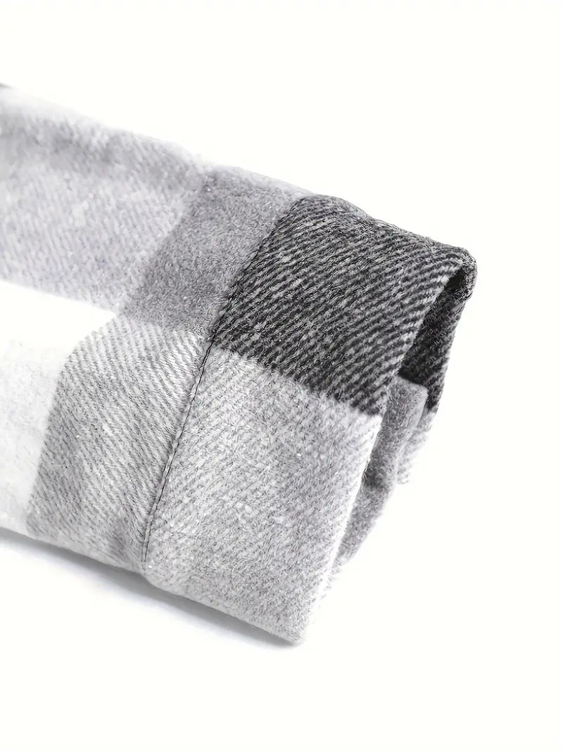 Desmond – veste à capuche à carreaux pour homme