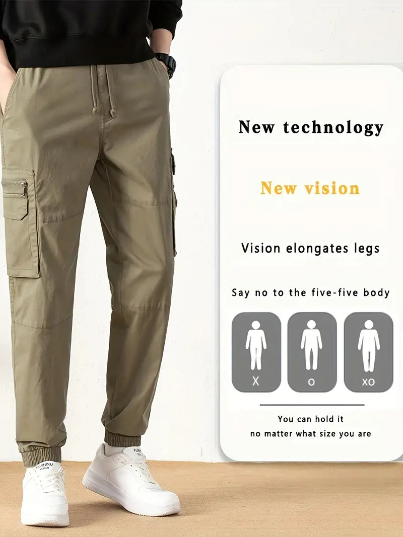 Amir – Pantalon cargo tendance et solide pour homme