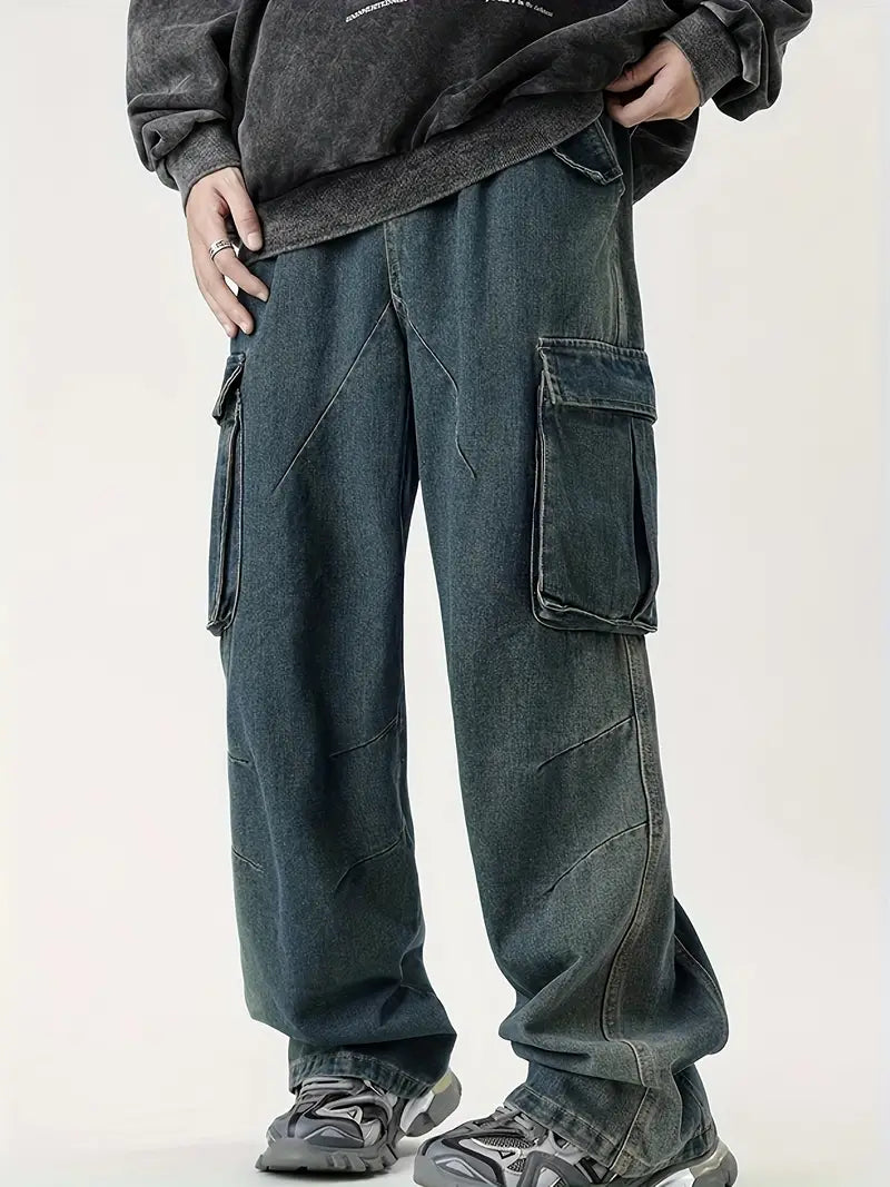 Brian – pantalon baggy élégant pour homme