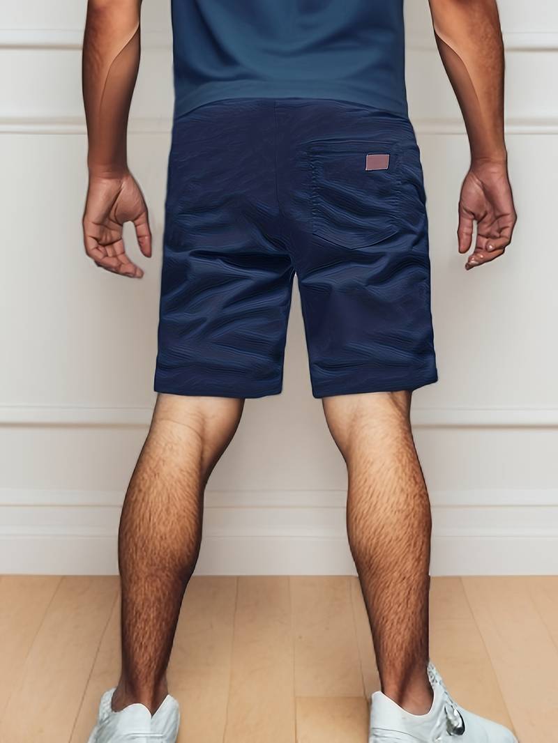 Benjamin – short cargo décontracté pour homme avec cordon de serrage