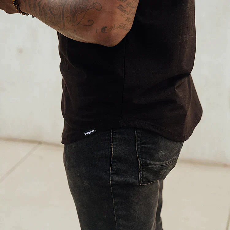 Aaron™ - T-shirt moulant à coupe athlétique