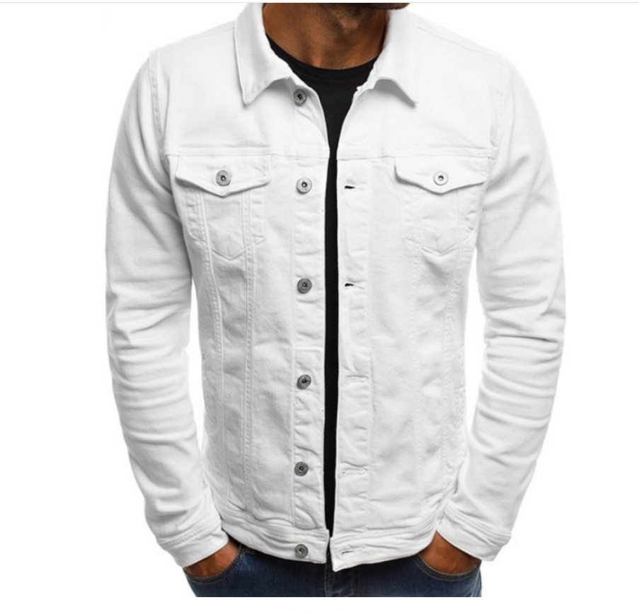 Domin - Bunte Jeansjacke für Herren