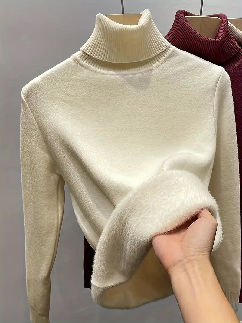 Emma – pull à col roulé