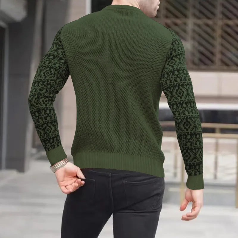 WinterEssentials - Pull col roulé homme hiver