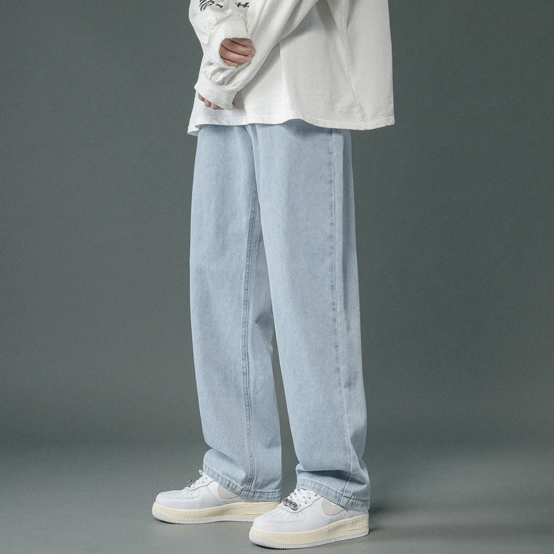 Brett - Pantalon baggy rétro en denim