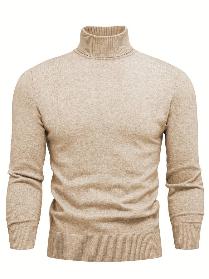 Lysander - pull col roulé polyvalent pour homme