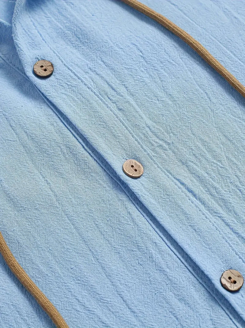 Joseph – sweat à capuche style chemise avec boutons