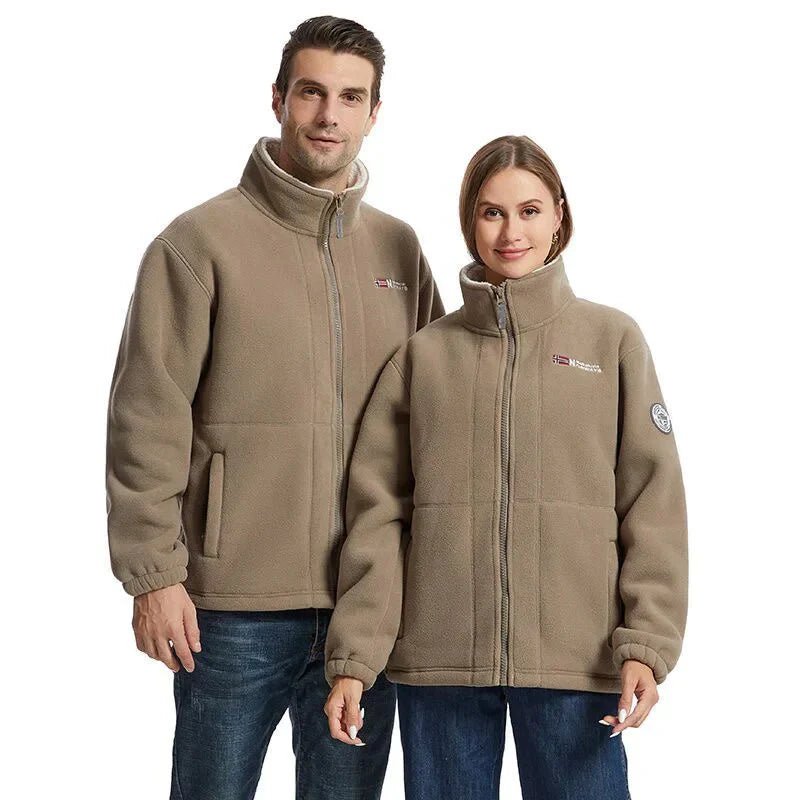 Veste polaire coupe-vent et confortable pour homme
