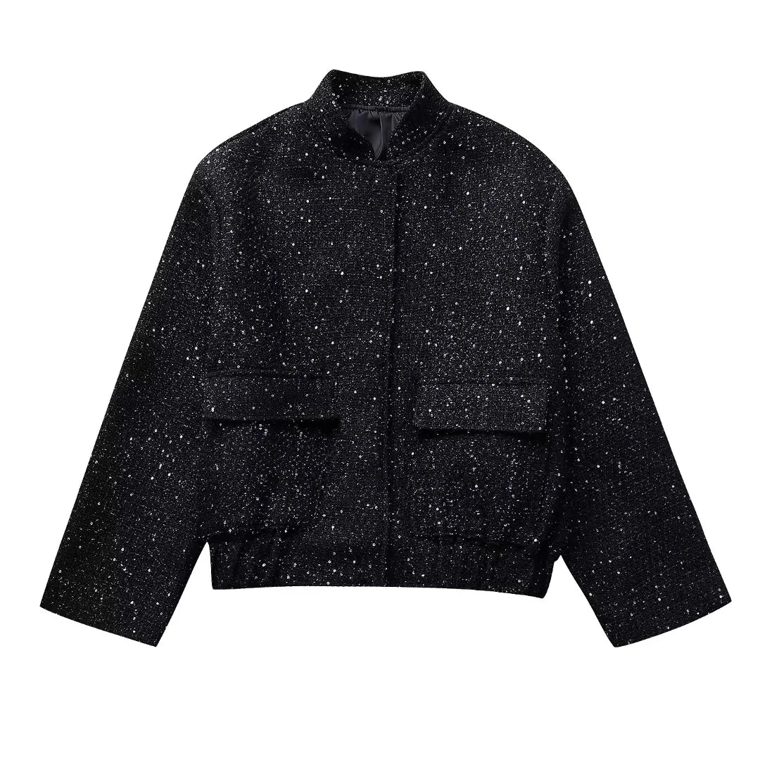Alexie - Veste Ă paillettes - Tenue d'automne