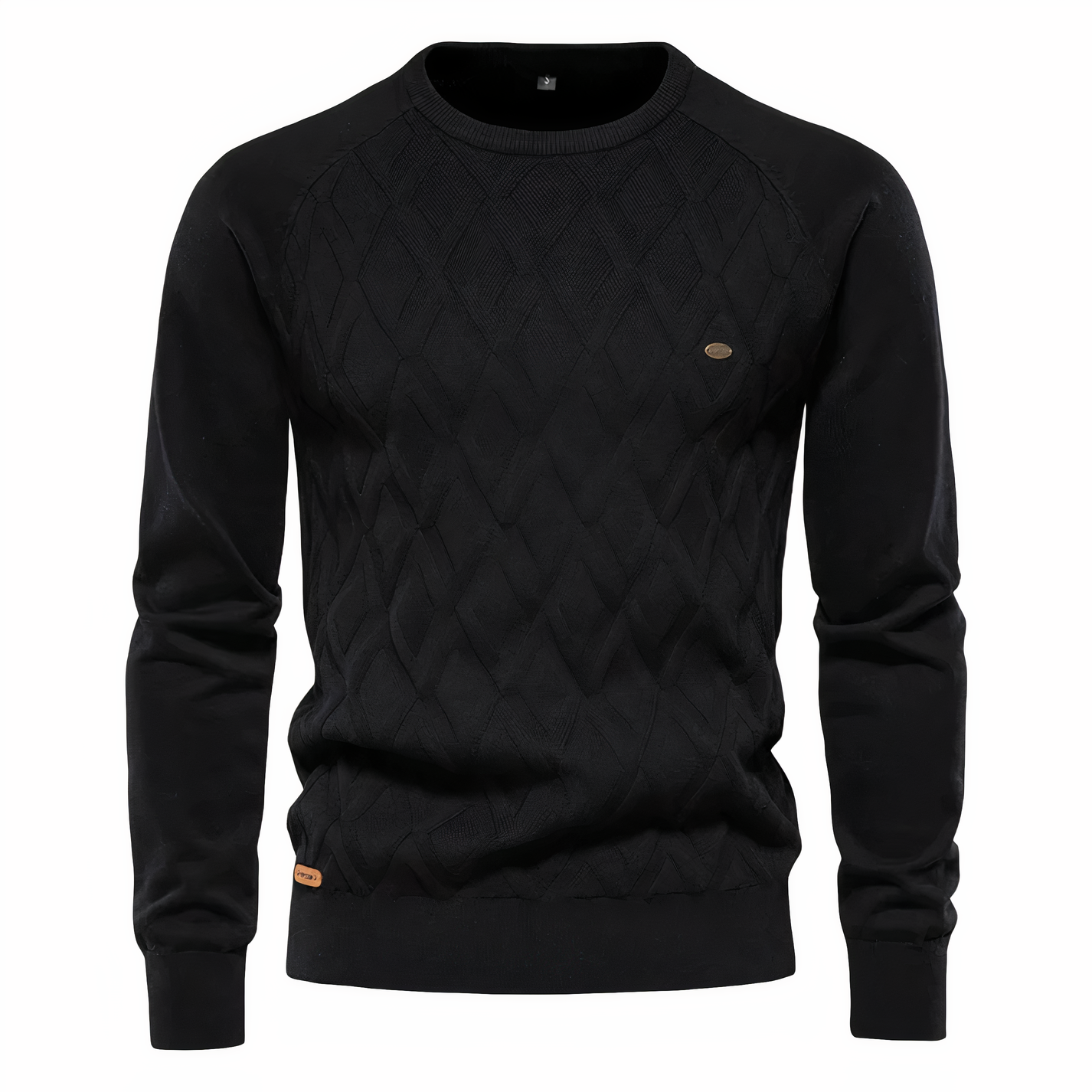 Pull homme en maille à motif losanges - Adam