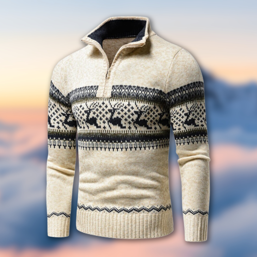Demar™ - Gilet décontracté pour homme à demi-fermeture éclair