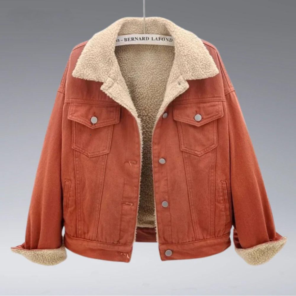 Veste d'hiver en jean pour femme - Anelie