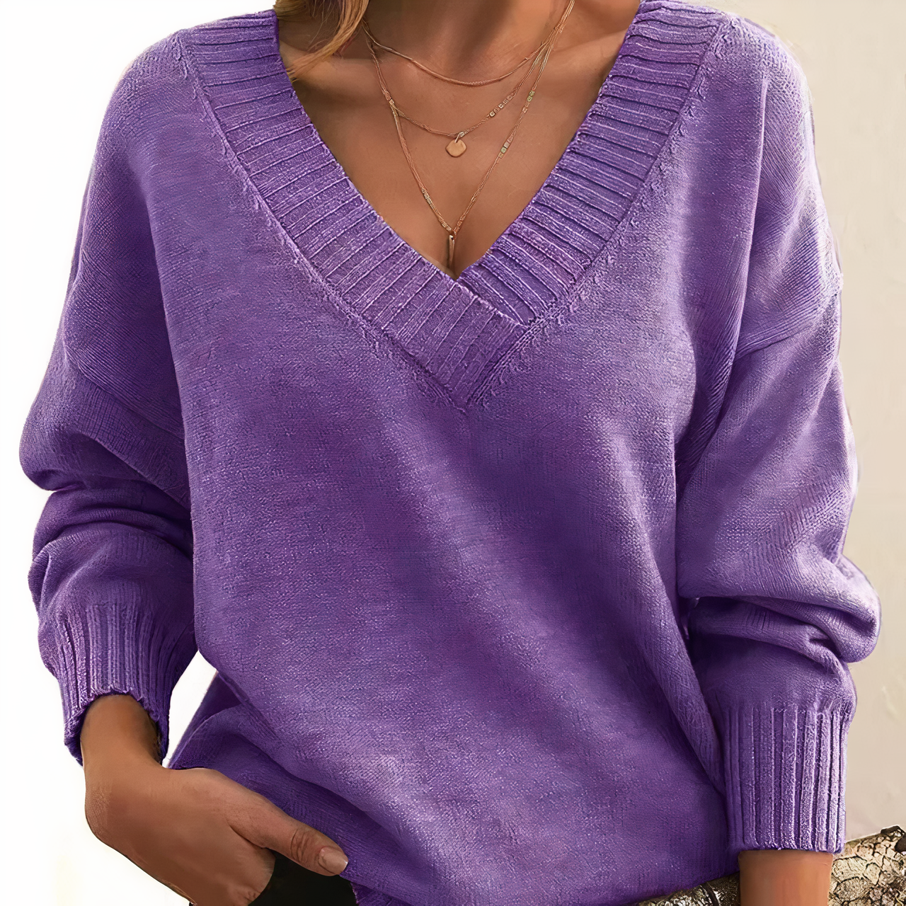 Pull en cachemire tendance - automne