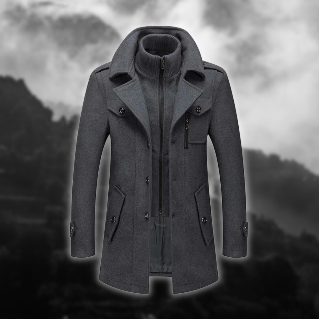 Giovanni™ ×Wollmantel für Männer