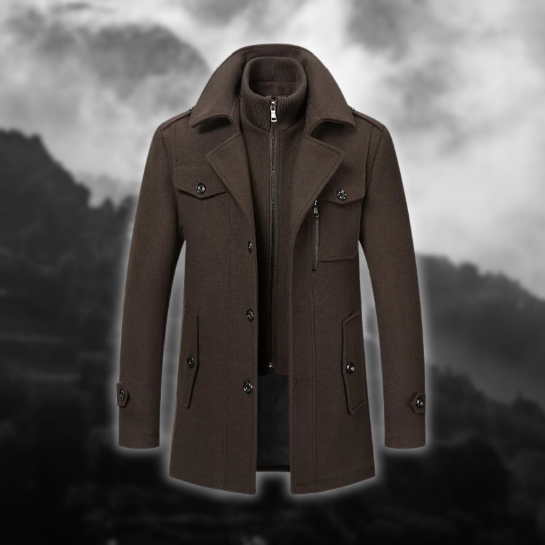 Giovanni™ ×Wollmantel für Männer