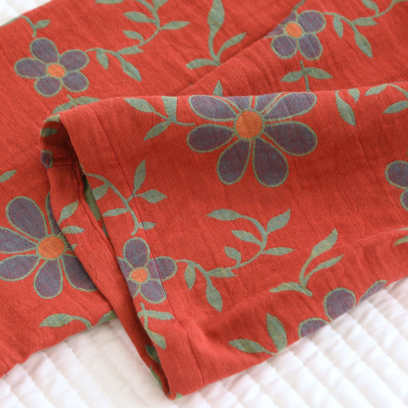 Amelia | Pyjama-Set Baumwolle mit Blumenmuster