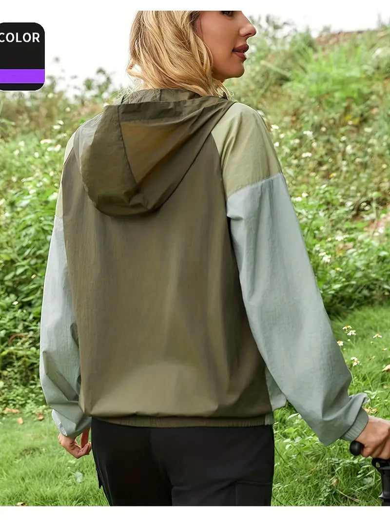 Yumiro | Coupe-vent pour femme, décontracté, coupe ample