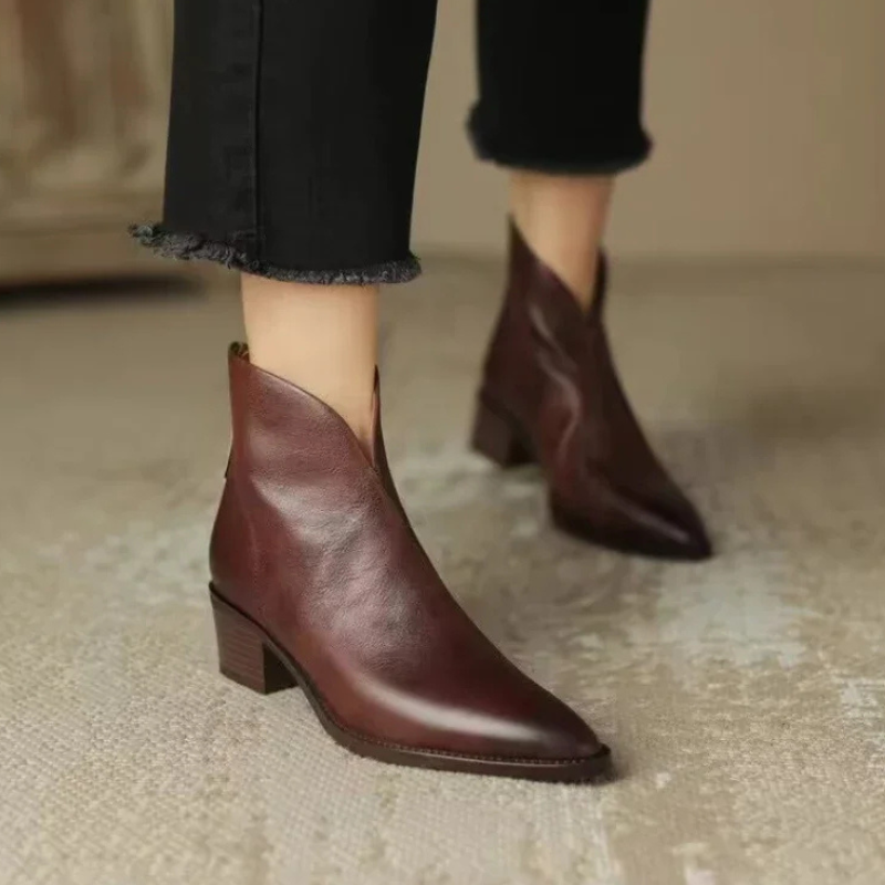 Susi™ - Bottes en cuir élégantes