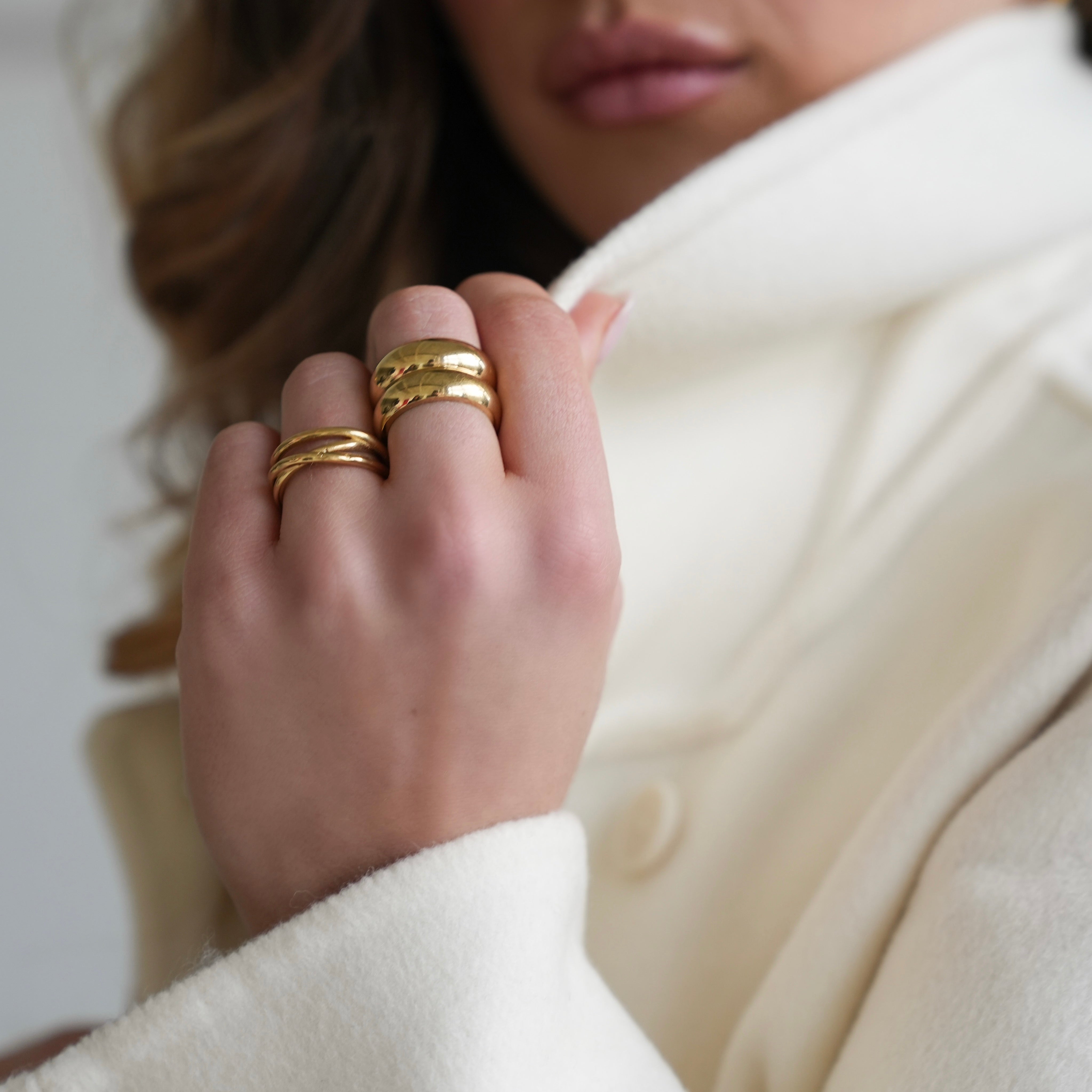 Chunky Double Ring