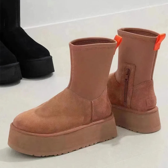 Bottes d'hiver pour femmes 2024 | chaussures chaudes et tendance