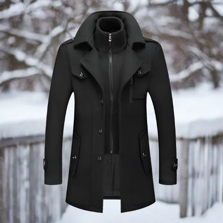 Beint - manteau d'hiver extra épais à col haut