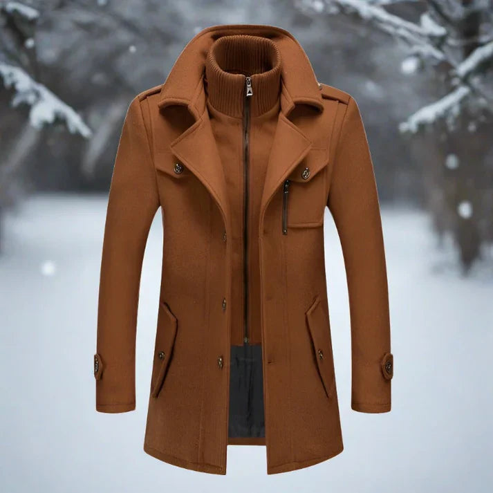 Beint - manteau d'hiver extra épais à col haut