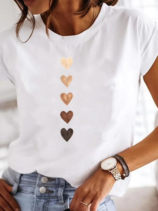 ROSALINDA - T-shirt super stylé aux motifs estivaux extravagants